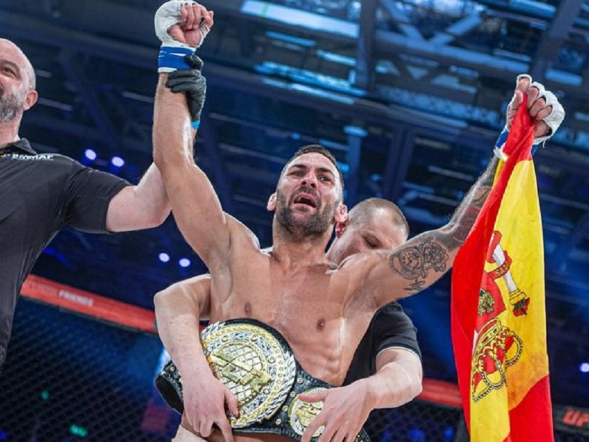 Hecher Sosa buscará dar el salto a la UFC el 16 de septiembre