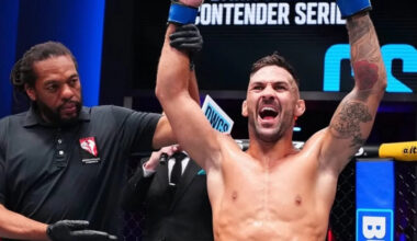 El lanzaroteño Hecher Sosa se impone en la pelea estelar del DWCS y consigue un contrato en UFC