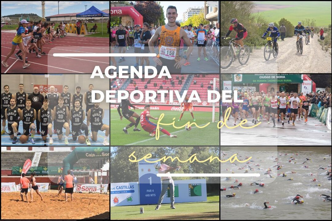 Partido fuera de casa para Numancia y Balonmano Soria y algún estreno en fútbol femenino