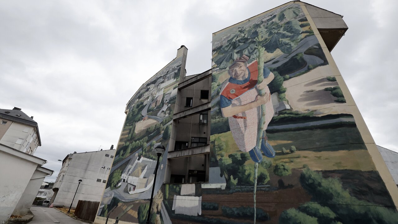 Lugo se sitúa como la ciudad española con más arte urbano, con 548 obras