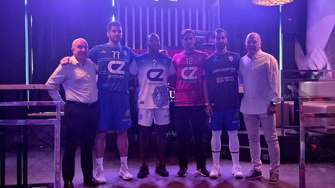 equipaciones balonmano contazara zaragoza