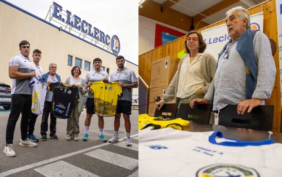 Así es la camiseta que lucirá el Balonmano Soria en Plata, cargada de identidad soriana