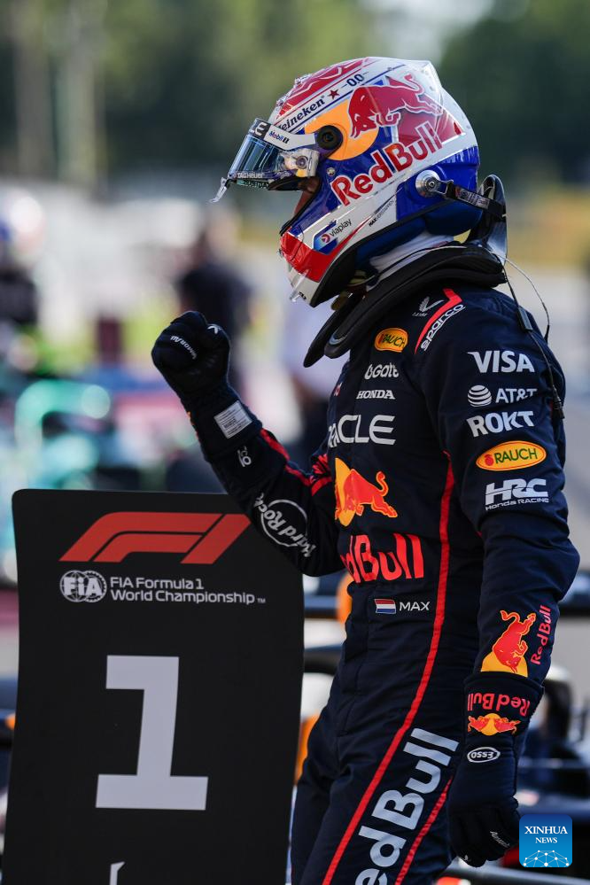 Sesión de clasificación del Gran Premio de Italia de Fórmula 1 en el Circuito de Monza, Italia