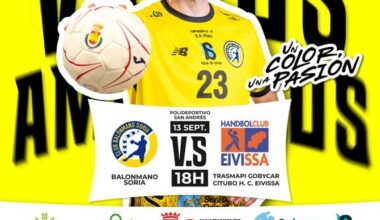 El Balonmano Soria afronta su debut en Plata este sábado en casa ante UE Eivissa