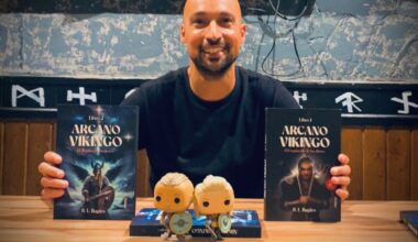 Rubén Lázaro Bagües, el escritor zaragozano que conquista la fantasía con Arcano Vikingo