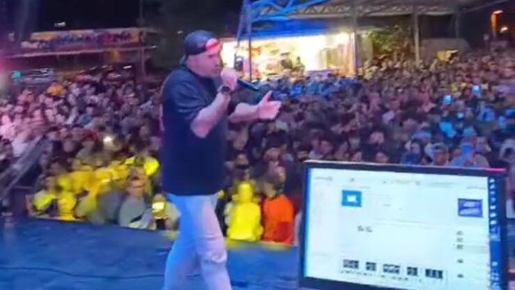 Kiko Rivera pone a bailar a Paradai, en Lugo