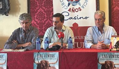 El Casino acoge la presentación de la "cita de Soria con la historia de la tauromaquia"