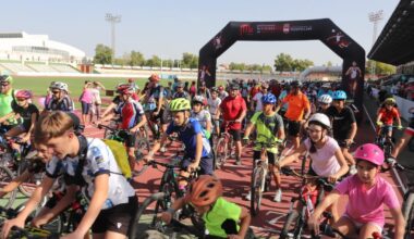 Más de 1.500 personas participan en el Día de la bicicleta de Puertollano