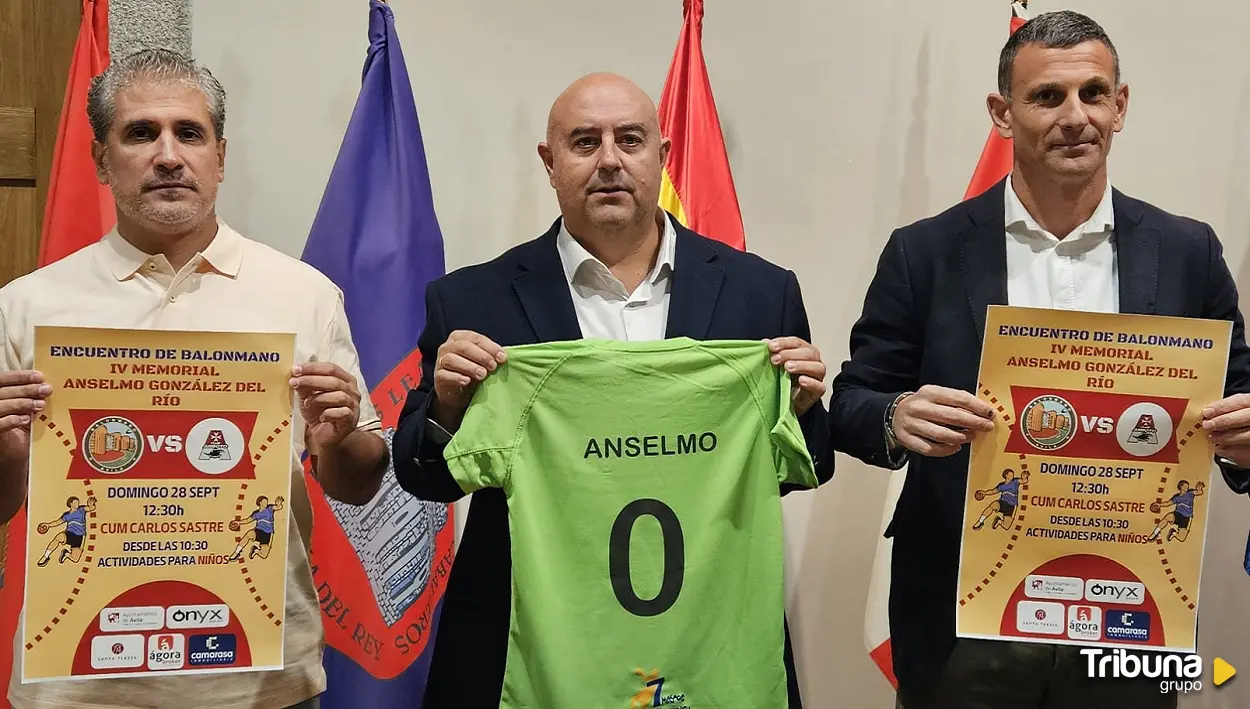 El balonmano abulense recuerda a Anselmo González del Río