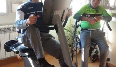 Carrera ciclista anual en la Residencia Nuestra Señora de los Milagros de Ágreda