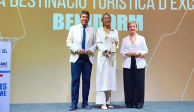 Benidorm logra el ‘Premi Turisme Comunitat Valencia’ como Destino Turístico de Excelencia