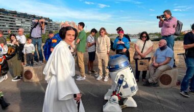EN IMÁGENES.- Chewbacca, Darth Vader y Yoda conquistan las calles de Zaragoza en el Training Day de Stars Wars - Aragón Digital