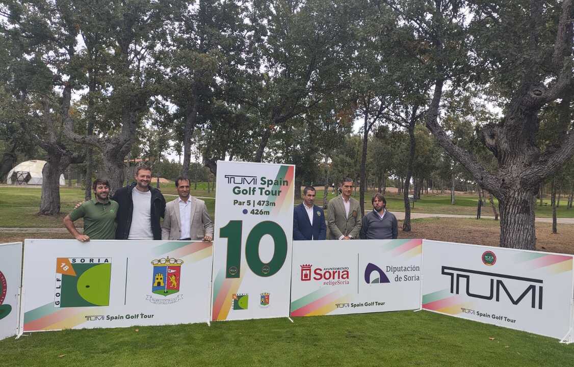 Un campeonato para acercar el golf a los sorianos, promocionar a los deportistas y dar a conocer la provincia