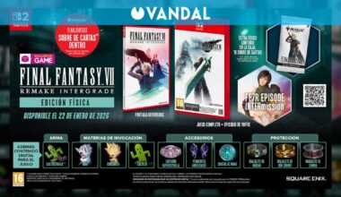 Ya puedes reservar Final Fantasy VII Remake Intergrade para Nintendo Switch 2 en su edición físca exclusiva GAME - Vandal
