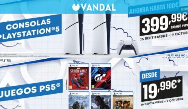 PlayStation lanza nuevas ofertas en PS5 con juegos y consolas con rebajas de hasta 100 euros - Vandal