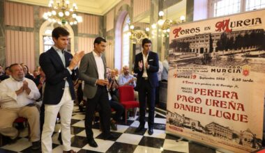 La corrida por el 1.200 aniversario de Murcia pone el primer lleno en el Romea