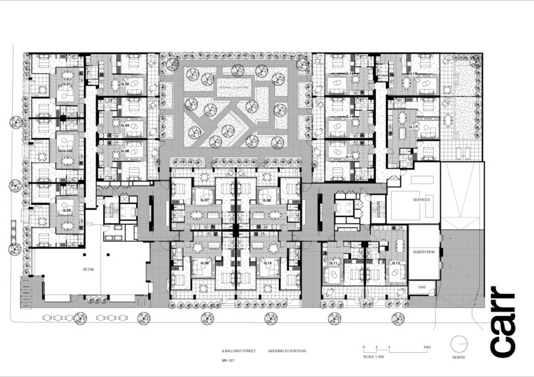Complejo residencial Brunswick Yard / Carr - Imagen 17 de 24