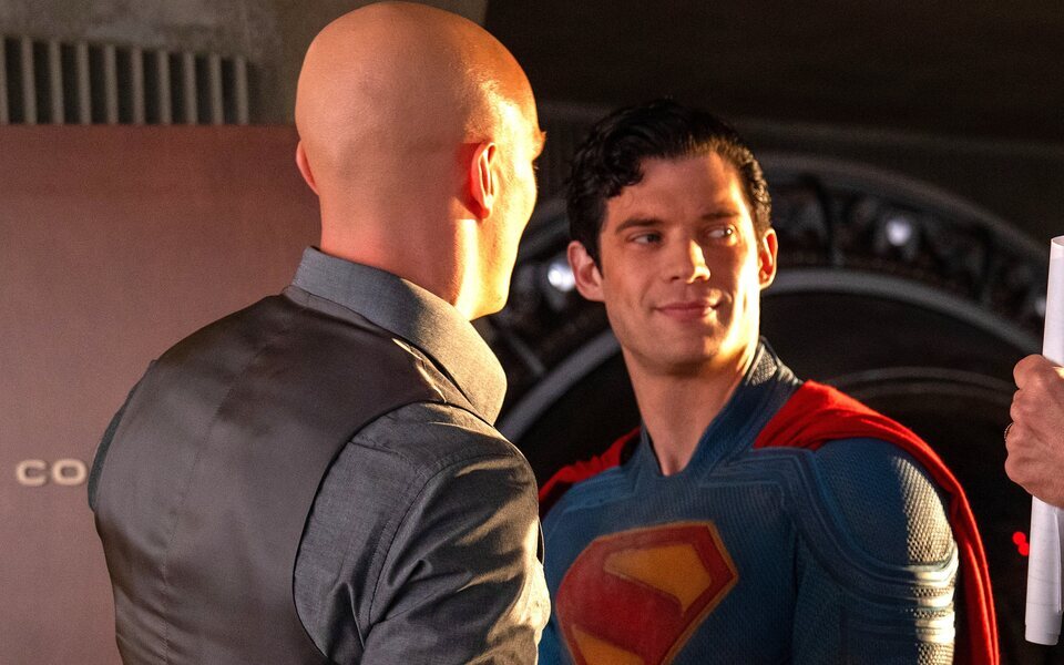 David Corenswet y Nicholas Hoult en 'Superman'