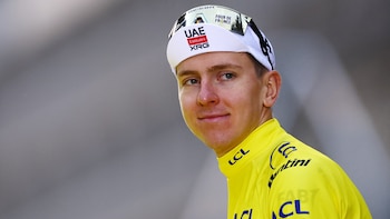 El ciclista Tadej Pogacar (REUTERS/Sarah