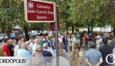 Juanín, el eterno '8' del Córdoba CF, ya tiene su espacio junto a El Arcángel