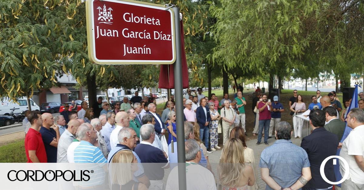 Juanín, el eterno '8' del Córdoba CF, ya tiene su espacio junto a El Arcángel