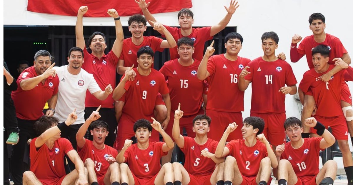 Chile vence a Argentina y se corona como campeón invicto en el Sudamericano Sub 16 de Balonmano