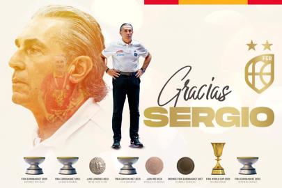 Sergio Scariolo se despide de #LaFamilia como el Seleccionador más laureado de la historia