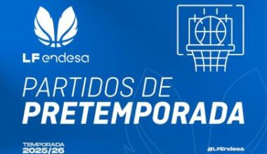 Pretemporada LF Endesa 2024/25: Partidos, horarios, resultados, MVPs…