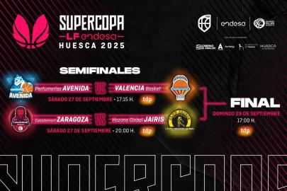 Definidos los cruces de semifinales de la Supercopa LF Endesa 2025