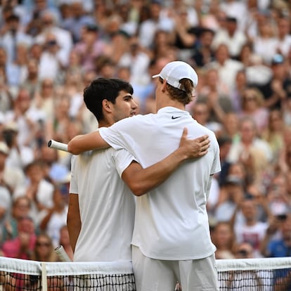 Jannik Sinner, Carlos Alcaraz, final de Wimbledon
Europa Press/Contacto/Li Ying
13/07/2025 ONLY FOR USE IN SPAIN