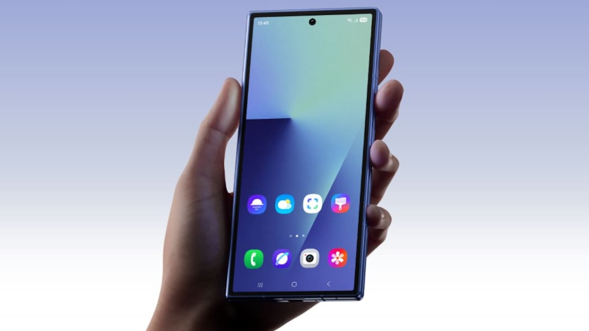 Así es el Galaxy Z Fold7.