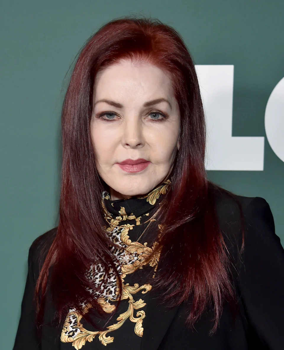 Priscilla Presley at Last Chance for Animals' 40th Anniversary Gala - Arrivals at Paramount Studios on October 19, 2024 in Los Angeles, California. (Photo by Gregg DeGuire/Variety via Getty Images)