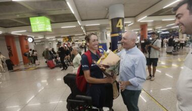 Mavi García llega a Palma tras el bronce que logró el pasado sábado en el Mundial de Ruanda