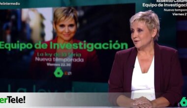 Gloria Serra desvela cuál es, "por desgracia", el tema que 'Equipo de investigación' lleva repitiendo 15 años