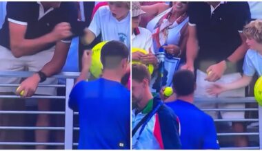 Identifican al hombre que le arrebató una gorra a un niño en el US Open: es CEO de una empresa polaca