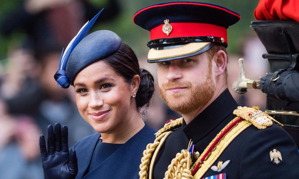 will harry and meghan appear on the balcony at trooping the colour 