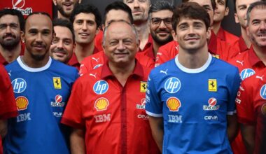 Hamilton desobedece órdenes de Ferrari a favor de Leclerc en Bakú