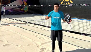 Sergi Bagur, de Brasil al Mundial de tenis playa