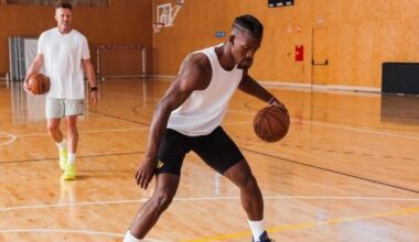 Una estrella de la NBA se entrena en Ibiza