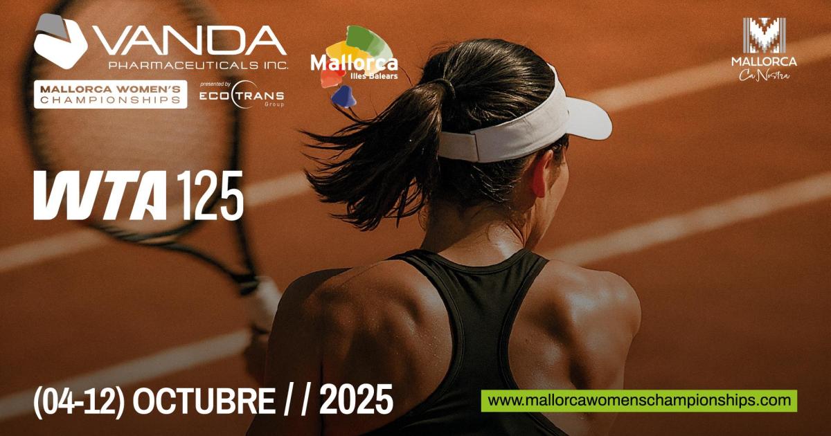 Gabriela Sabatini, Cristina Díaz y Yvonne Cavallé, protagonistas del Vanda Pharmaceuticals Mallorca Women’s Championships presented by ecotrans Group