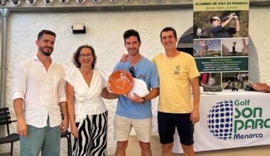 Quetglas, Pons y Llabrés dominan el torneo de golf Memorial Alfonso Mas