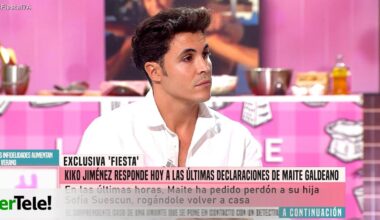 'Fiesta' reconoce que las declaraciones que atribuyó a Kiko Jiménez no eran suyas: "Lo teníamos que aclarar"