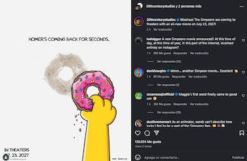 La secuela de 'Los Simpson'