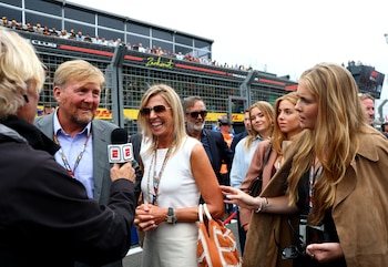 Willem-Alexander, la reina Máxima de