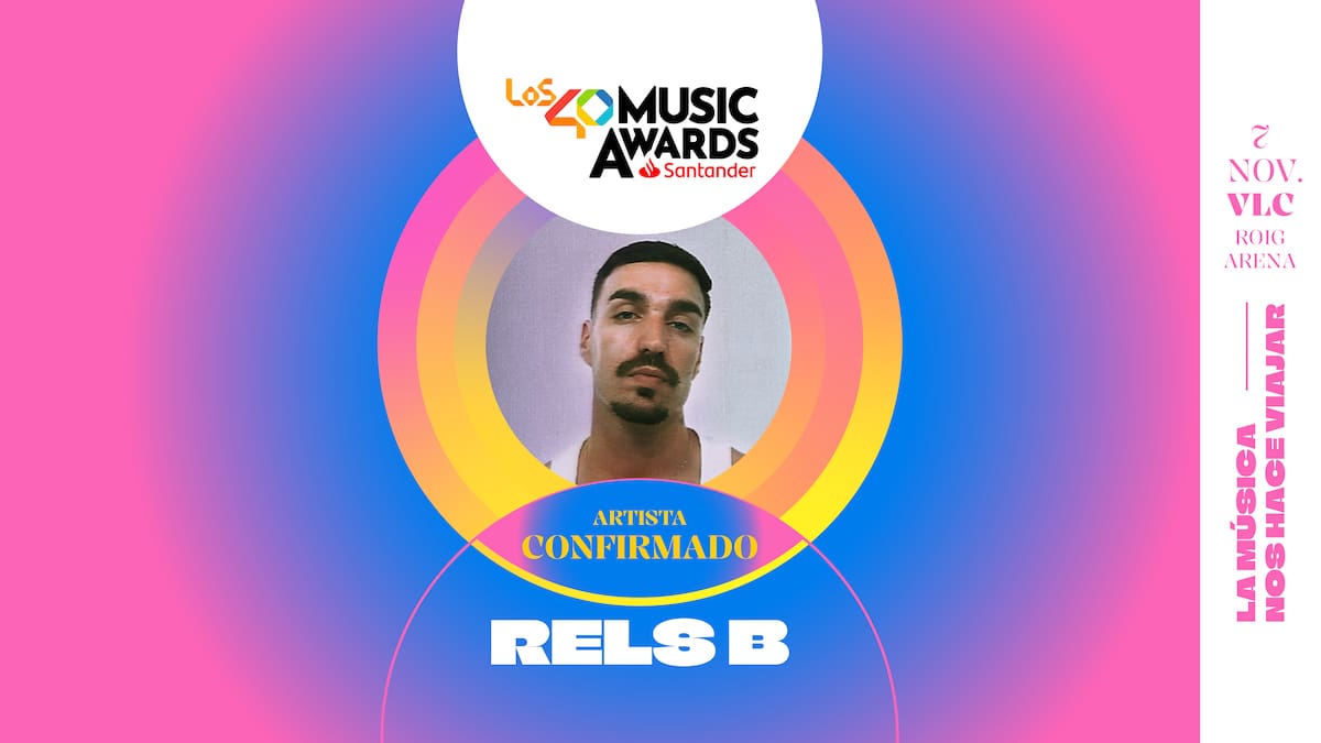 De la isla a Valencia: Rels B actuará en LOS40 Music Awards Santander 2025 | Eventos LOS40