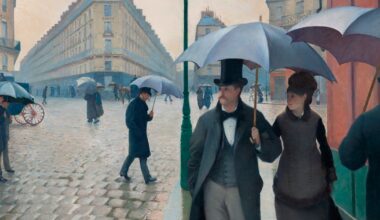 La belleza de la semana: “Calle París; en día lluvioso”, de Gustave Caillebotte