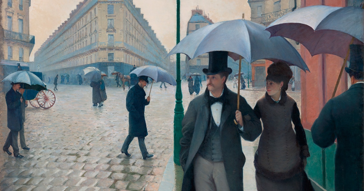 La belleza de la semana: “Calle París; en día lluvioso”, de Gustave Caillebotte