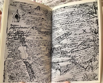 Notas de Dostoievski para la elaboración de 'Los hermanos Karamázov'.