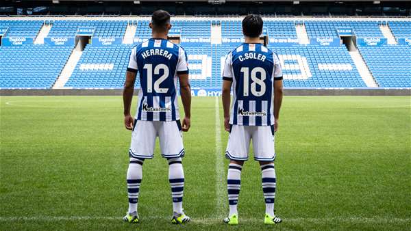 Dorsales definitivos - Real Sociedad de Fútbol S.A.D.