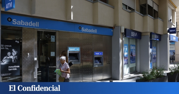 La cotización de Sabadell y BBVA se estabiliza y la prima por aceptar la opa es del +3,1%